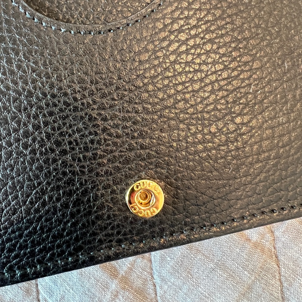 GUCCI GG Marmont Leather Mini Chain Bag - Picture 11 of 12